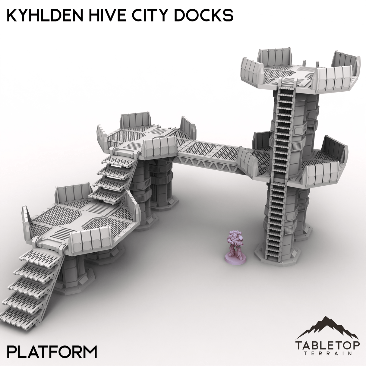 Tabletop Terrain Terrain 28/32mm / Platform Kyhlden Hive City Docks
