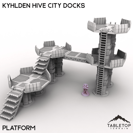 Tabletop Terrain Terrain 28/32mm / Platform Kyhlden Hive City Docks