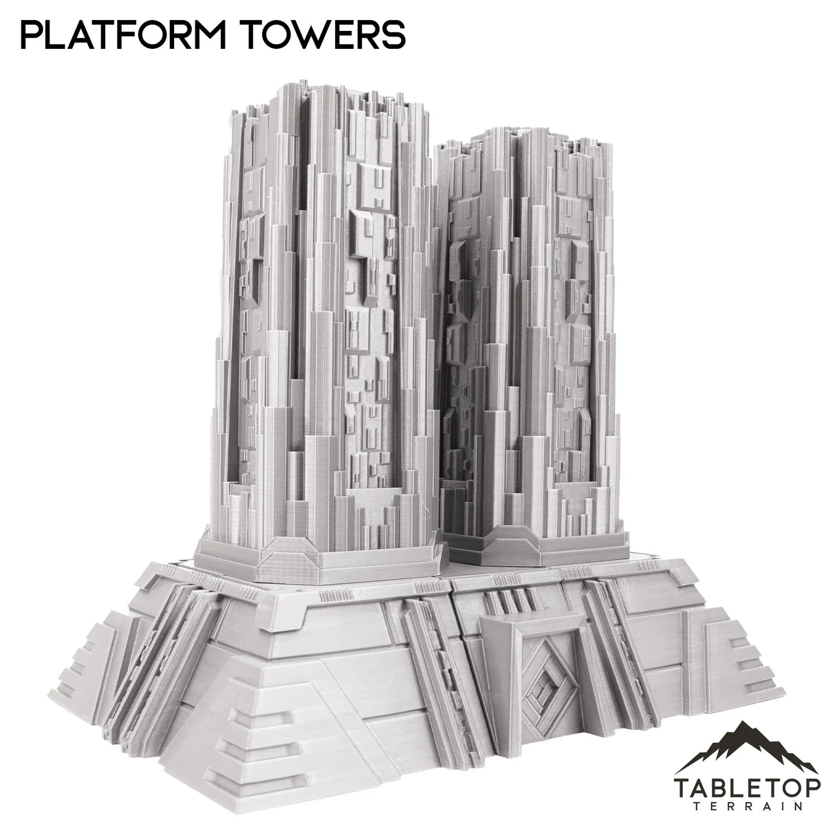 Tabletop Terrain Terrain 28/32mm / Platform Towers Karnac, The Tomb Planet