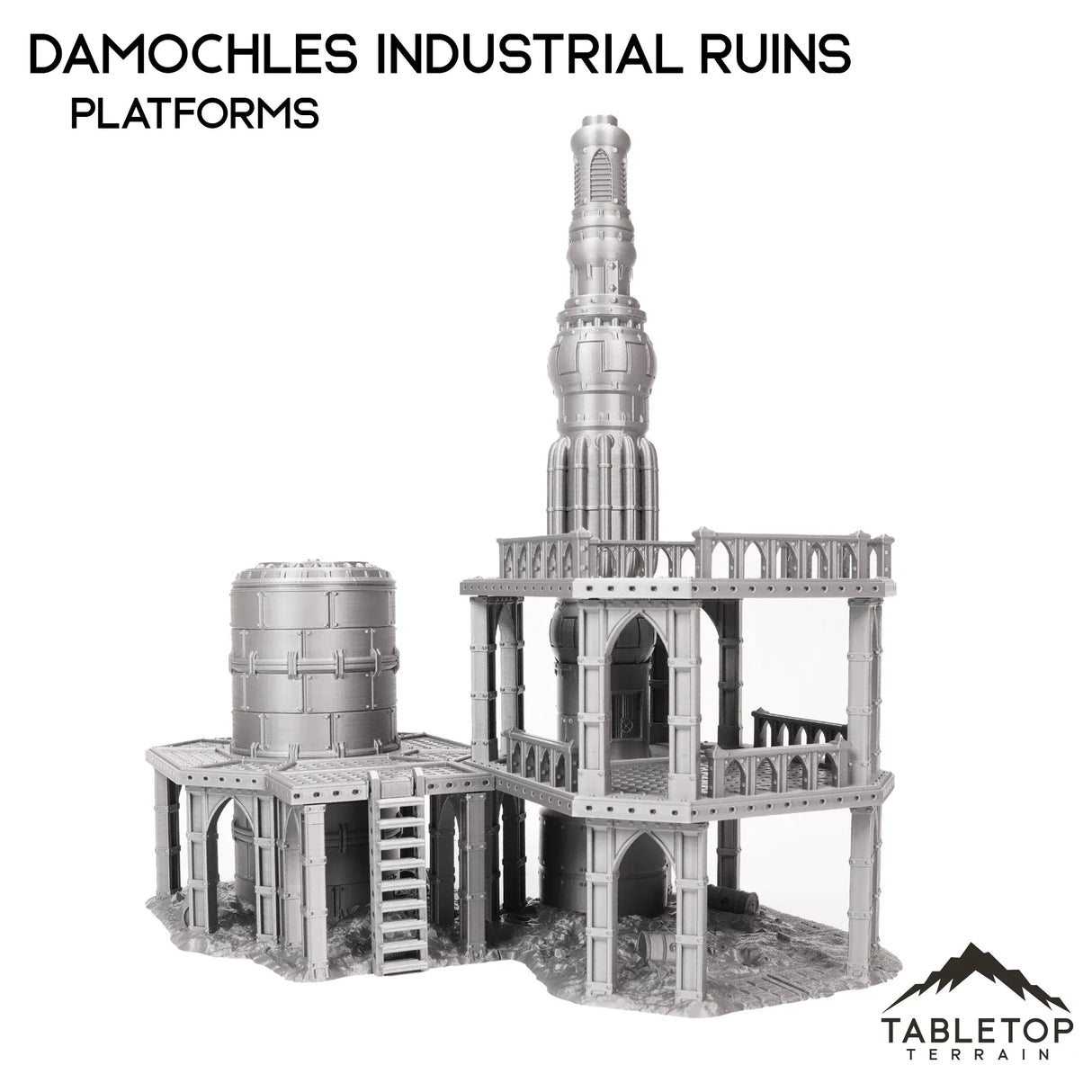 Tabletop Terrain Terrain 28/32mm / Platforms Damochles Industrial Ruins