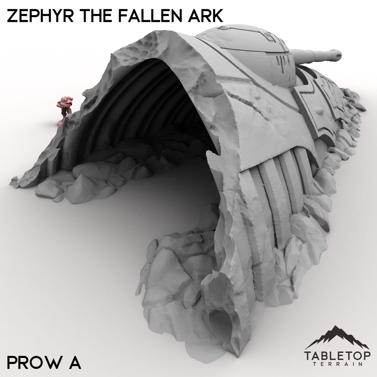 Tabletop Terrain Terrain 28/32mm / Prow A Zephyr The Fallen Ark