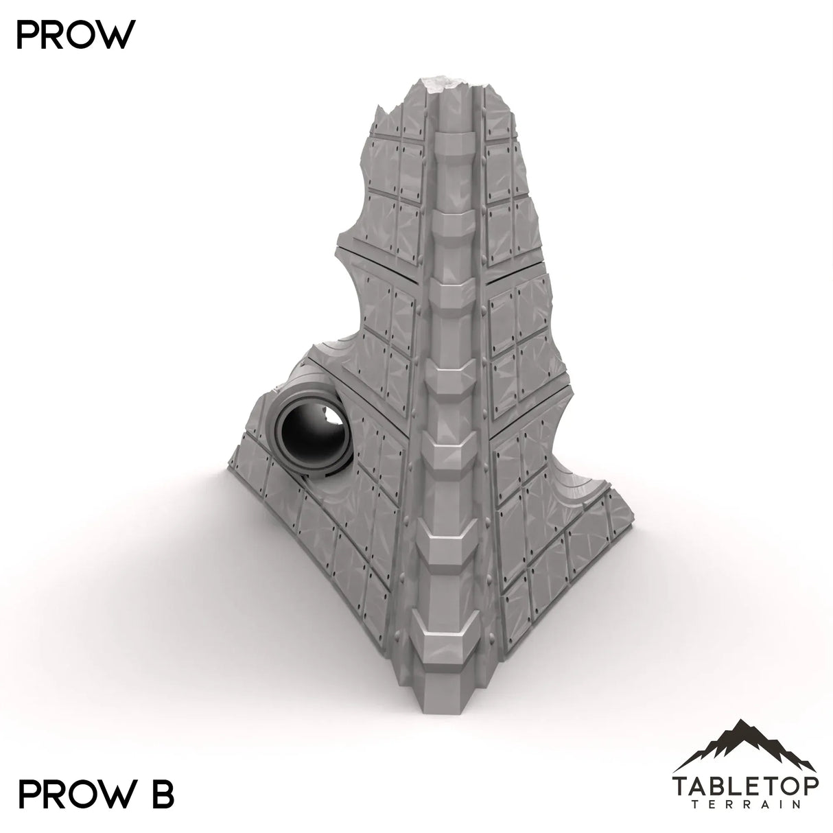 Tabletop Terrain Terrain 28/32mm / Prow B Prow - Abyssal Redeemer Crashed Flagship