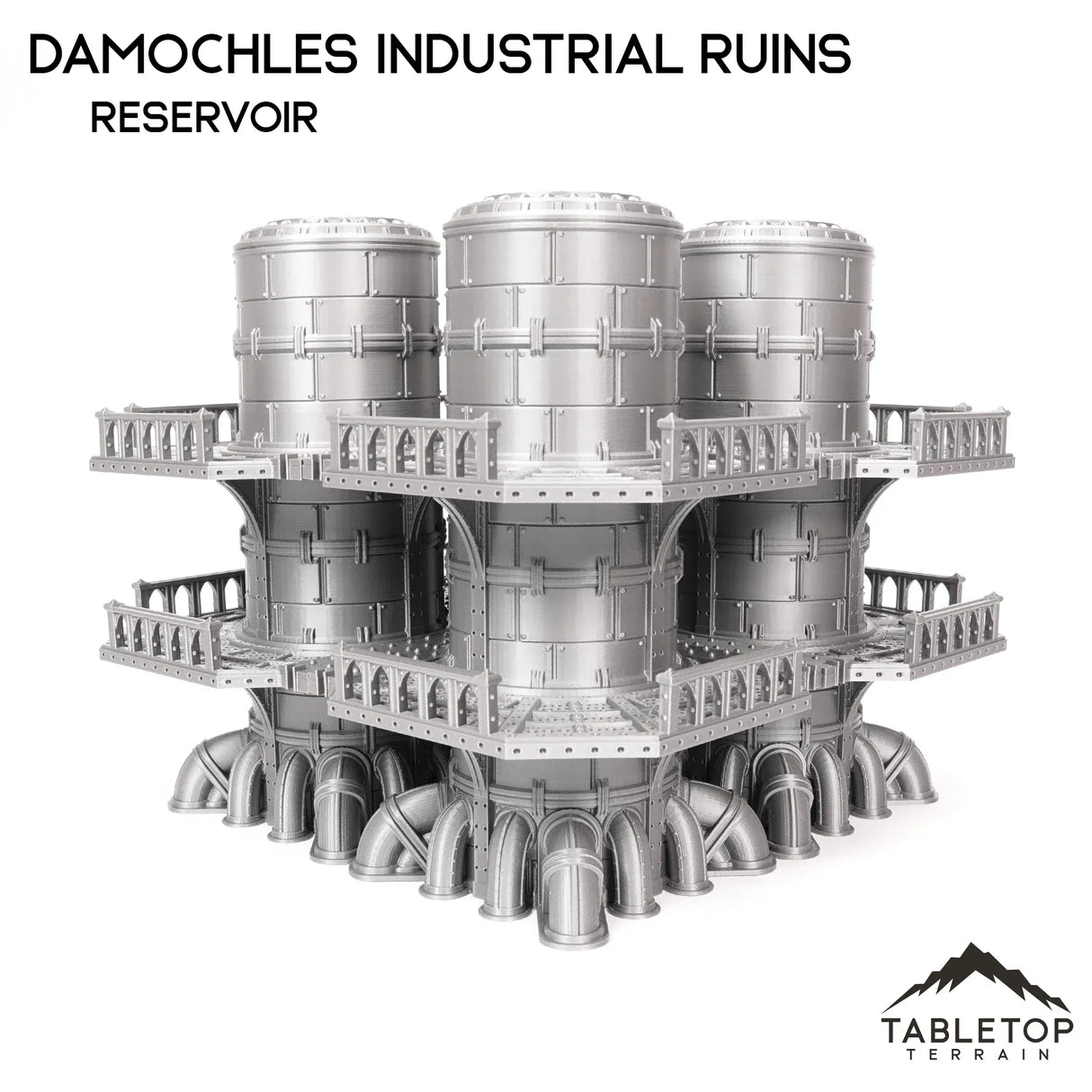 Tabletop Terrain Terrain 28/32mm / Reservoir Damochles Industrial Ruins