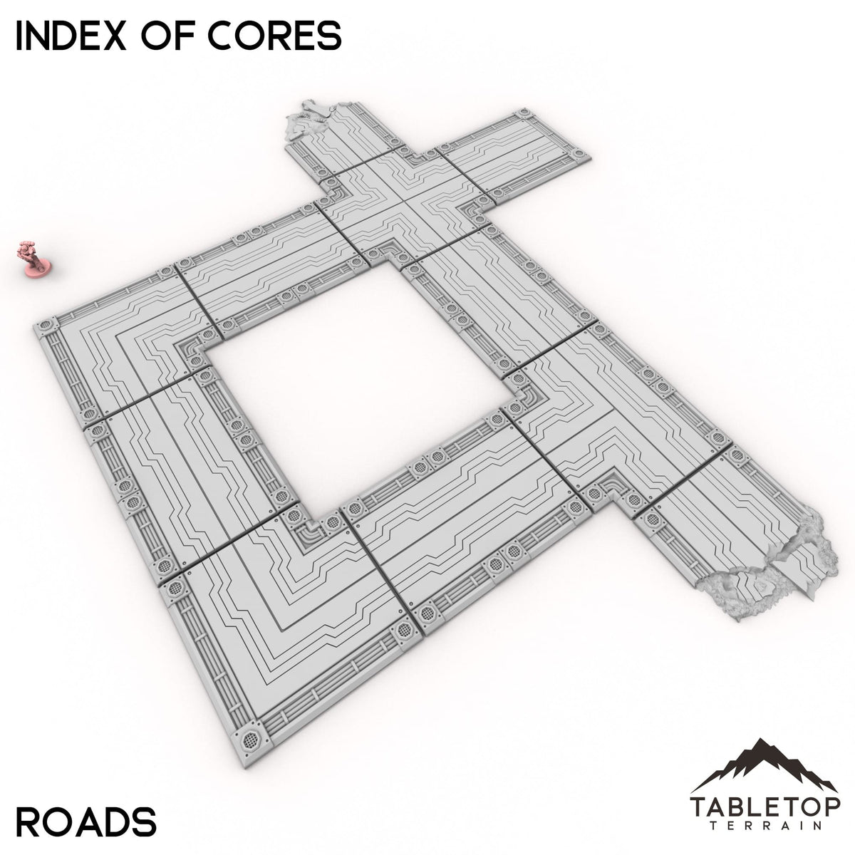 Tabletop Terrain Terrain 28/32mm / Roads Index of Cores