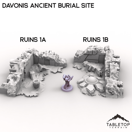 Tabletop Terrain Terrain 28/32mm / Ruins 1A Davonis Ancient Burial Site