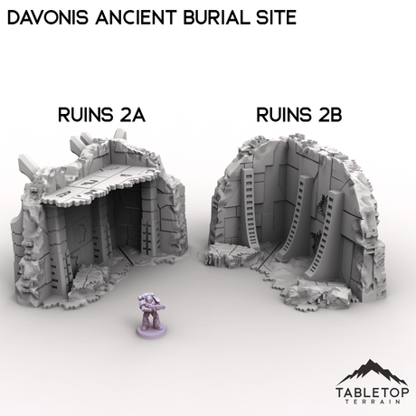 Tabletop Terrain Terrain 28/32mm / Ruins 2A Davonis Ancient Burial Site