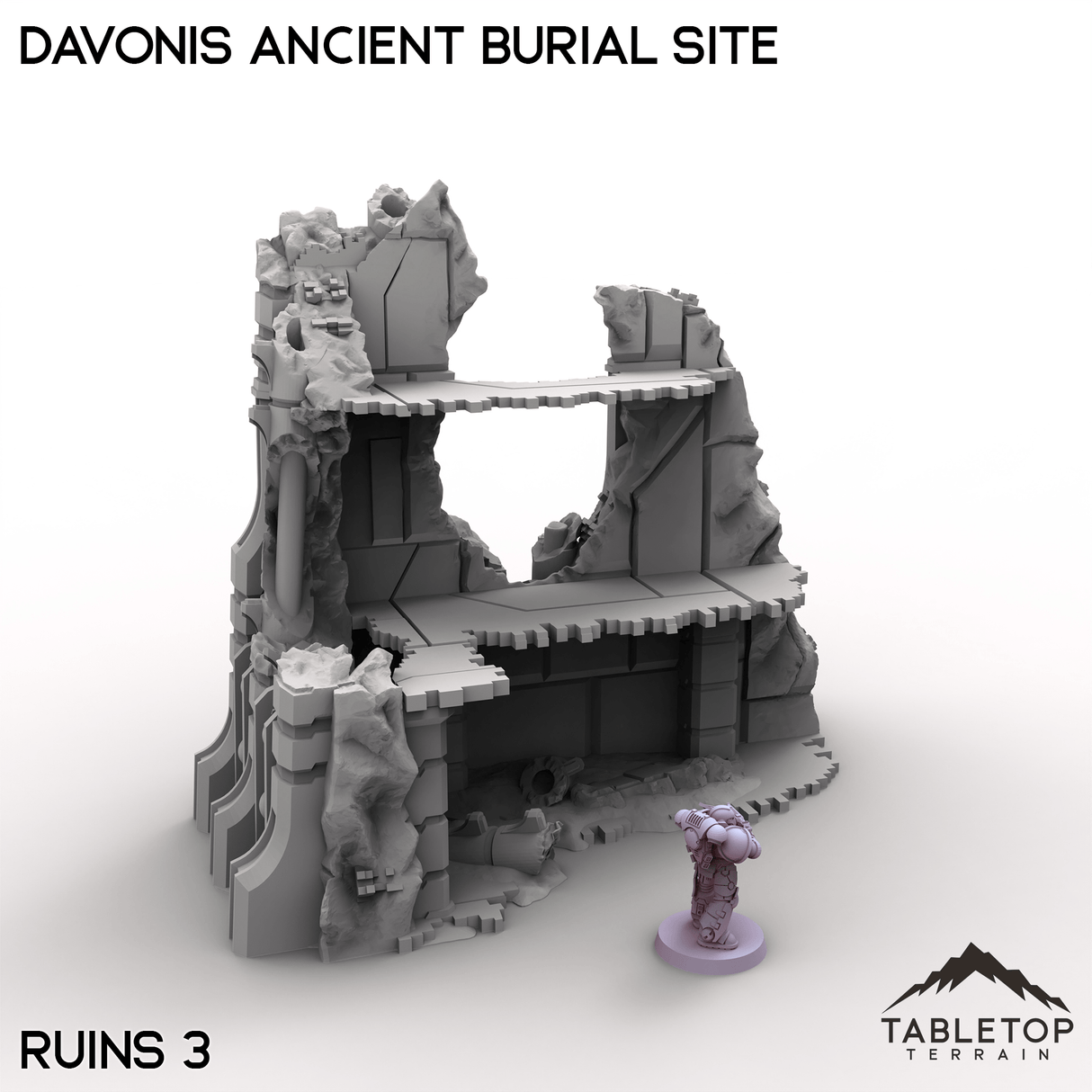 Tabletop Terrain Terrain 28/32mm / Ruins 3 Davonis Ancient Burial Site