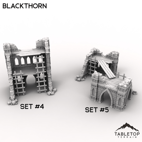 Tabletop Terrain Terrain 28/32mm / Set 4 Blackthorn