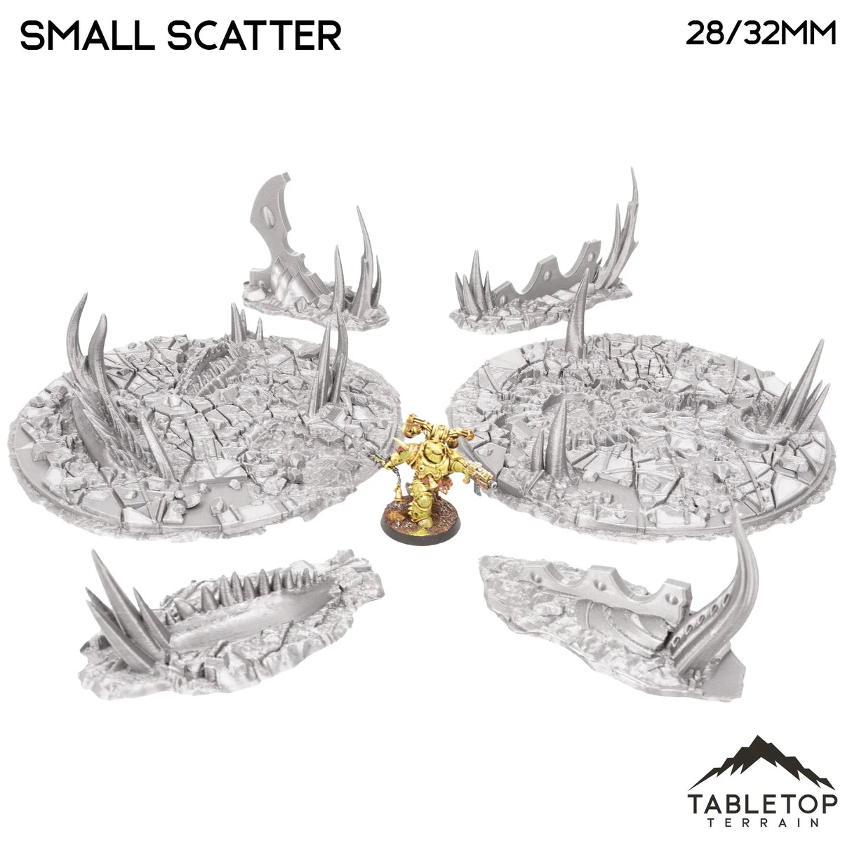 Tabletop Terrain Terrain 28/32mm / Small Scatter Belkartam, Corrupted Ancient World