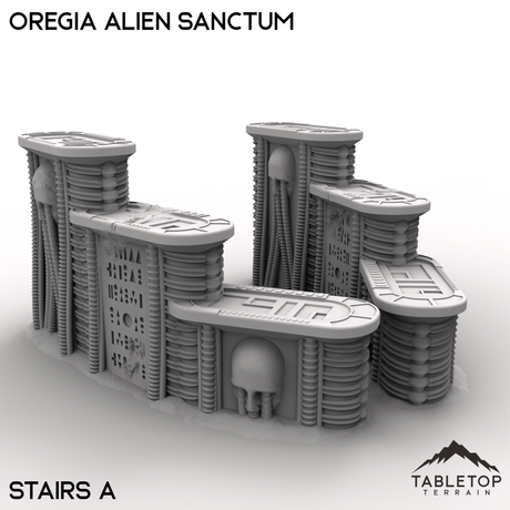 Tabletop Terrain Terrain 28/32mm / Stairs A Oregia Alien Sanctum