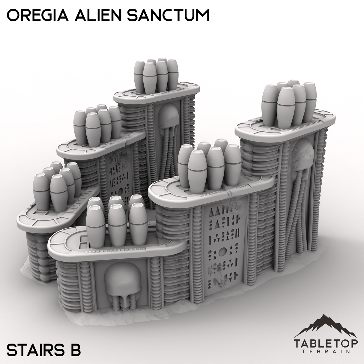Tabletop Terrain Terrain 28/32mm / Stairs B Oregia Alien Sanctum