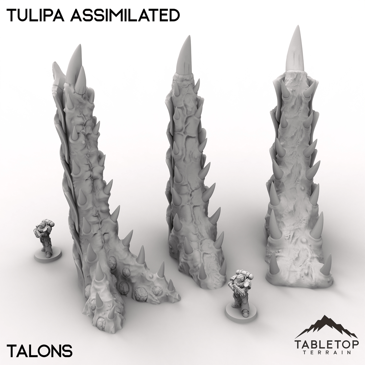Tabletop Terrain Terrain 28/32mm / Talons Tulipa Assimilated