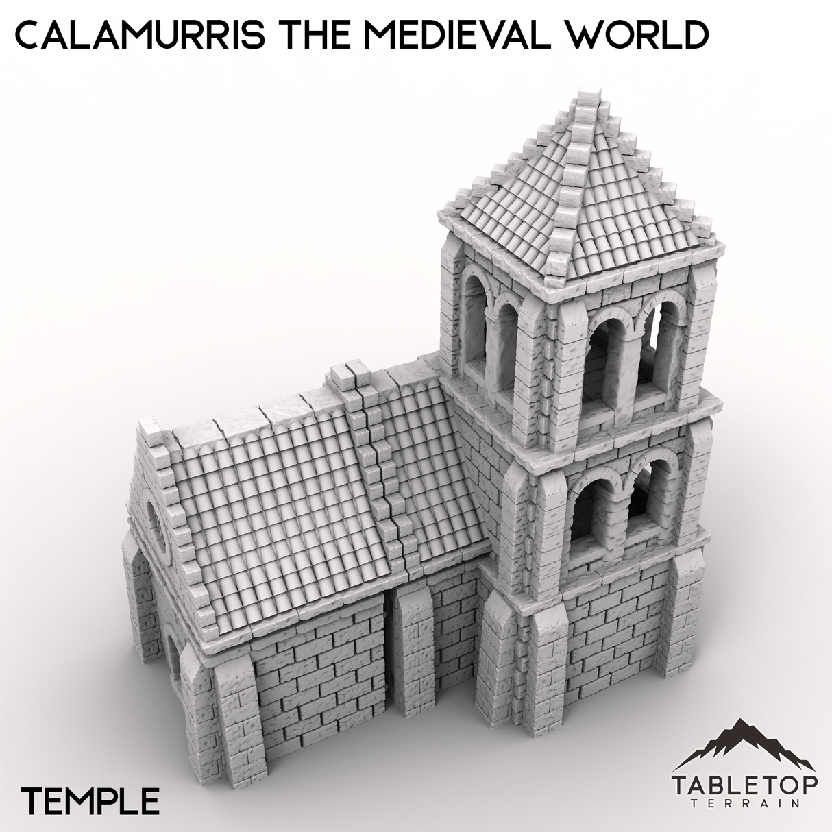 Tabletop Terrain Terrain 28/32mm / Temple Calamurris the Medieval World
