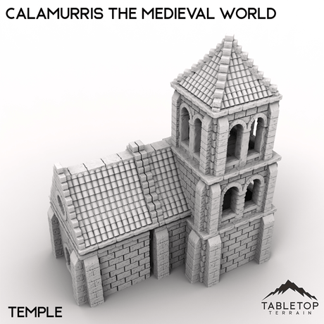 Tabletop Terrain Terrain 28/32mm / Temple Calamurris the Medieval World