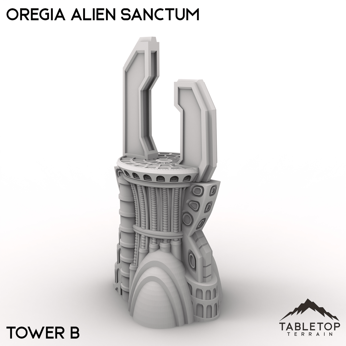 Tabletop Terrain Terrain 28/32mm / Tower B Oregia Alien Sanctum