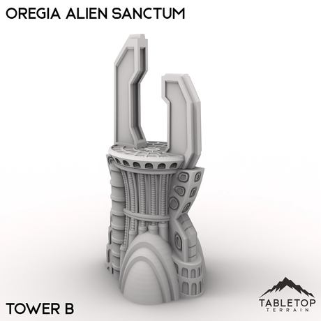 Tabletop Terrain Terrain 28/32mm / Tower B Oregia Alien Sanctum