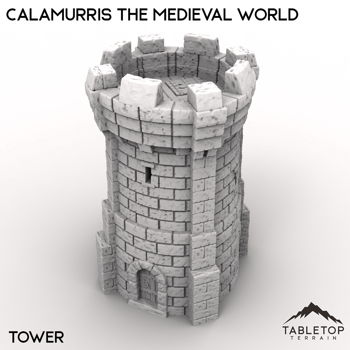 Tabletop Terrain Terrain 28/32mm / Tower Calamurris the Medieval World