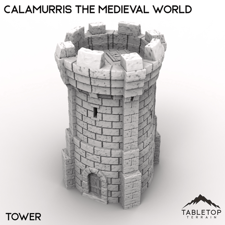 Tabletop Terrain Terrain 28/32mm / Tower Calamurris the Medieval World