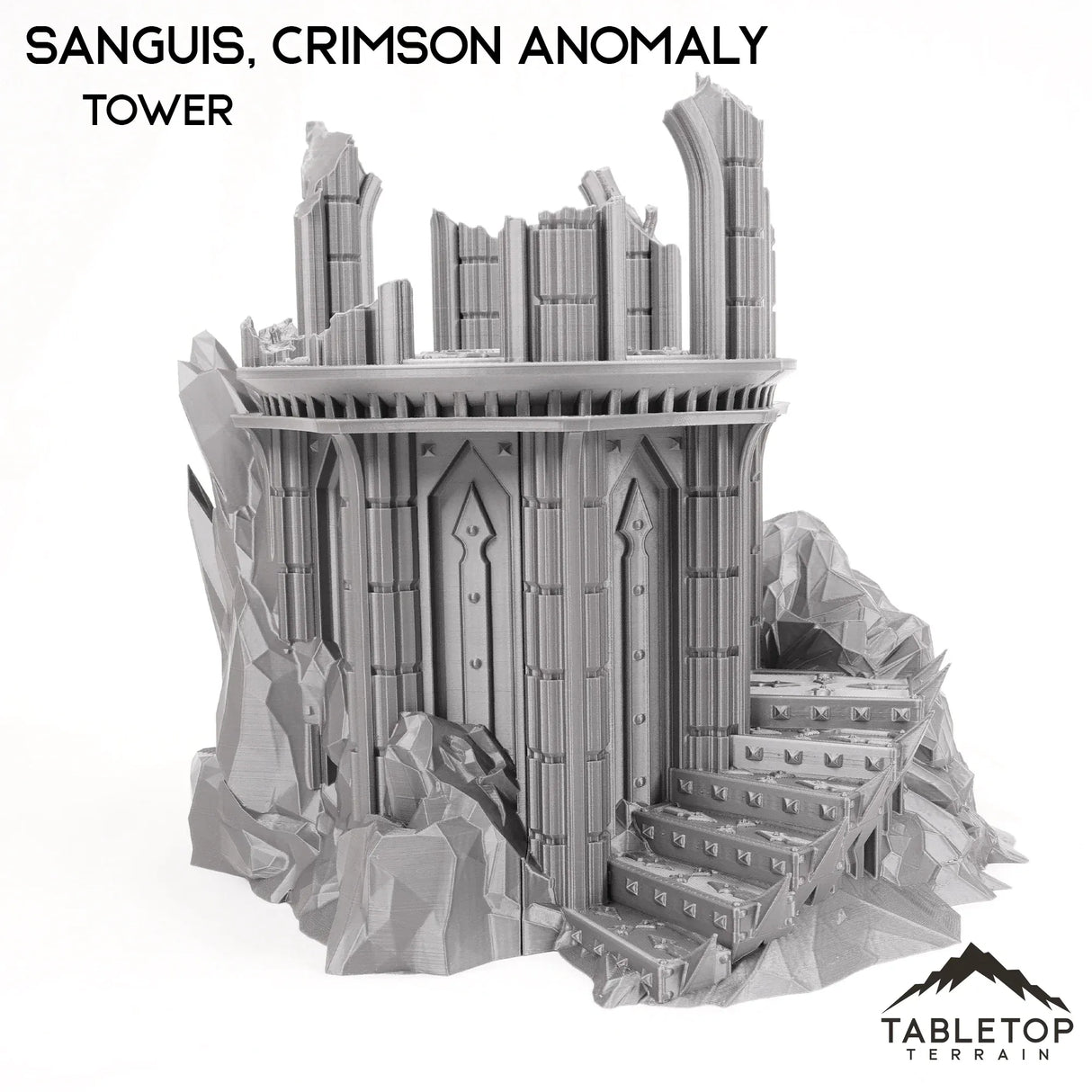 Tabletop Terrain Terrain 28/32mm / Tower Sanguis, Crimson Anomaly