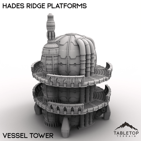 Tabletop Terrain Terrain 28/32mm / Vessel Tower Hades Ridge Platforms