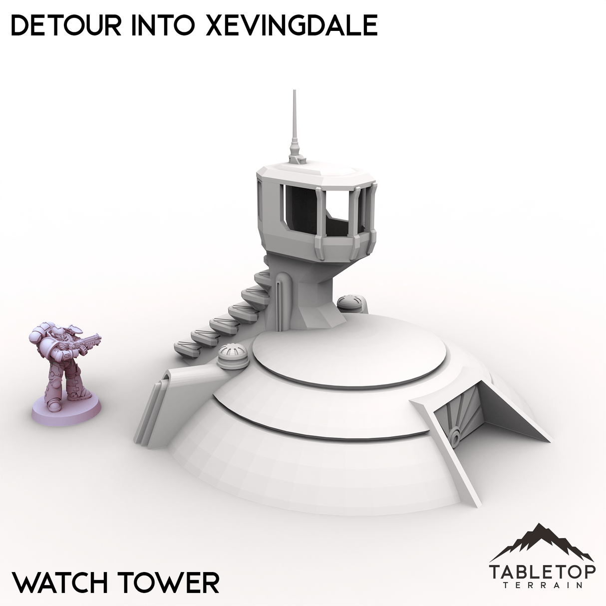 Tabletop Terrain Terrain 28/32mm / Watch Tower Detour into Xevingdale