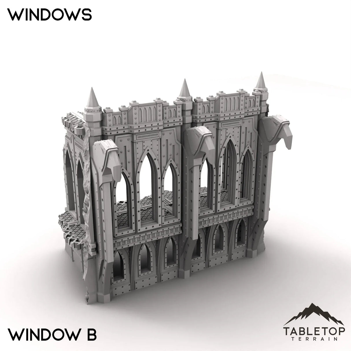 Tabletop Terrain Terrain 28/32mm / Windows B Windows - Abyssal Redeemer Crashed Flagship