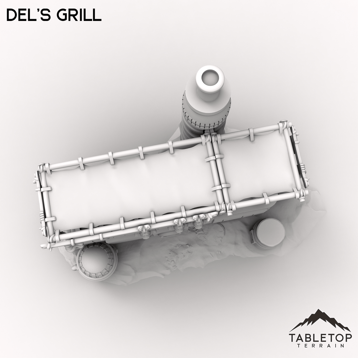 Tabletop Terrain Terrain 28/35mm Del's Grill
