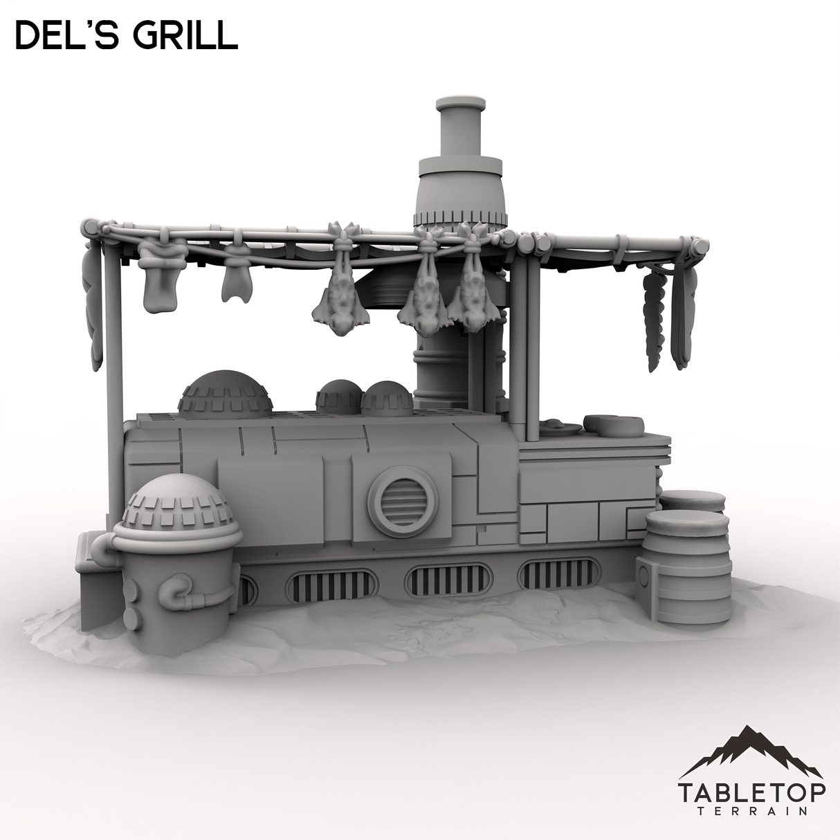 Tabletop Terrain Terrain 28/35mm Del's Grill