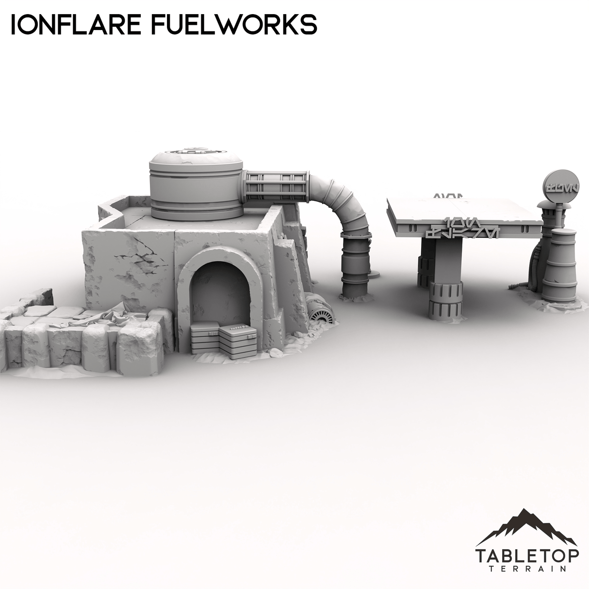 Tabletop Terrain Terrain 28/35mm Ionflare Fuelworks