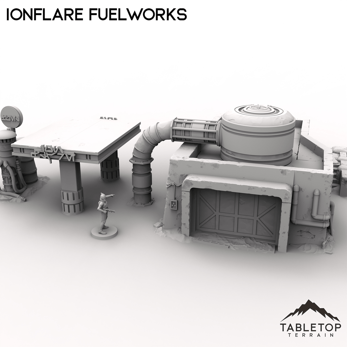 Tabletop Terrain Terrain 28/35mm Ionflare Fuelworks