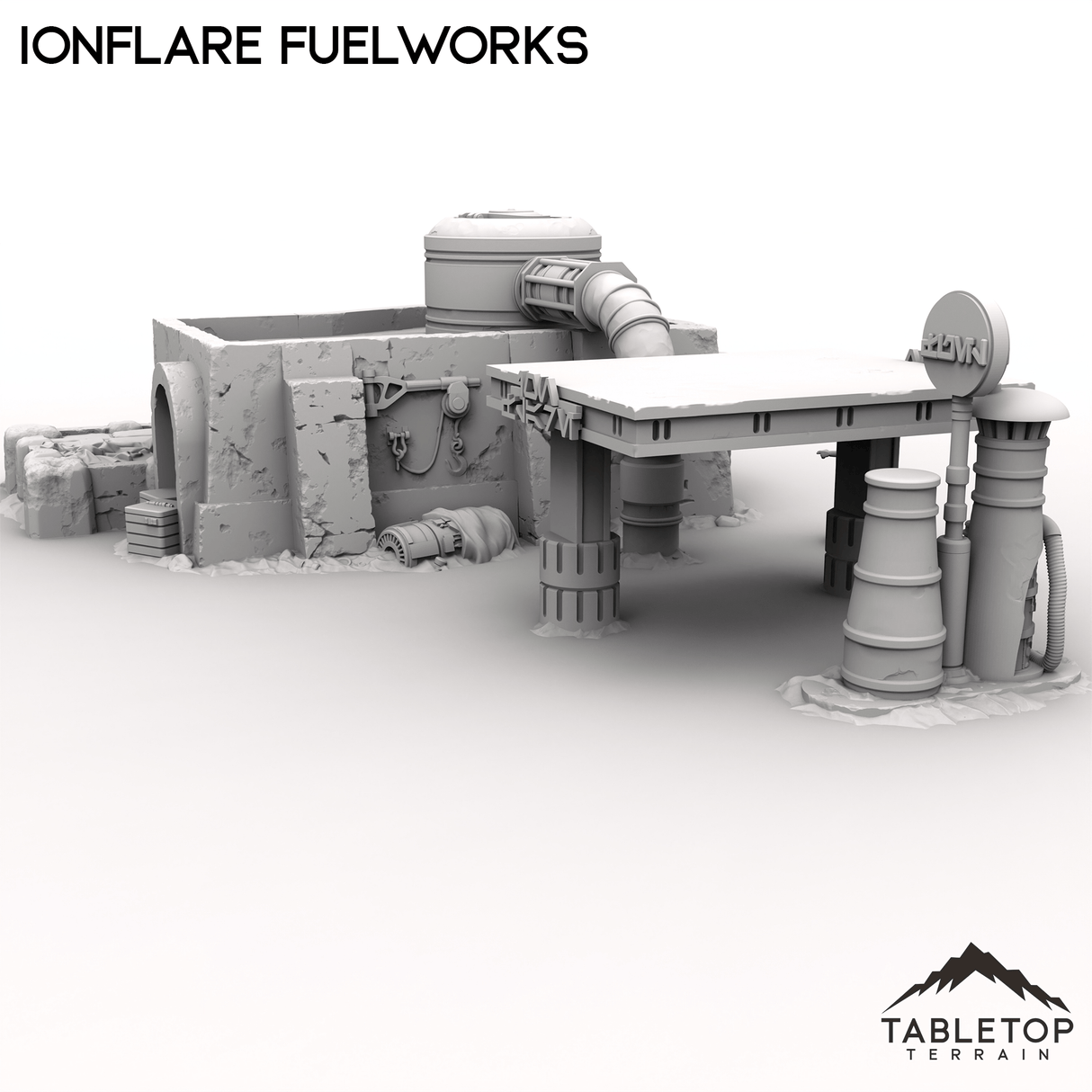 Tabletop Terrain Terrain 28/35mm Ionflare Fuelworks