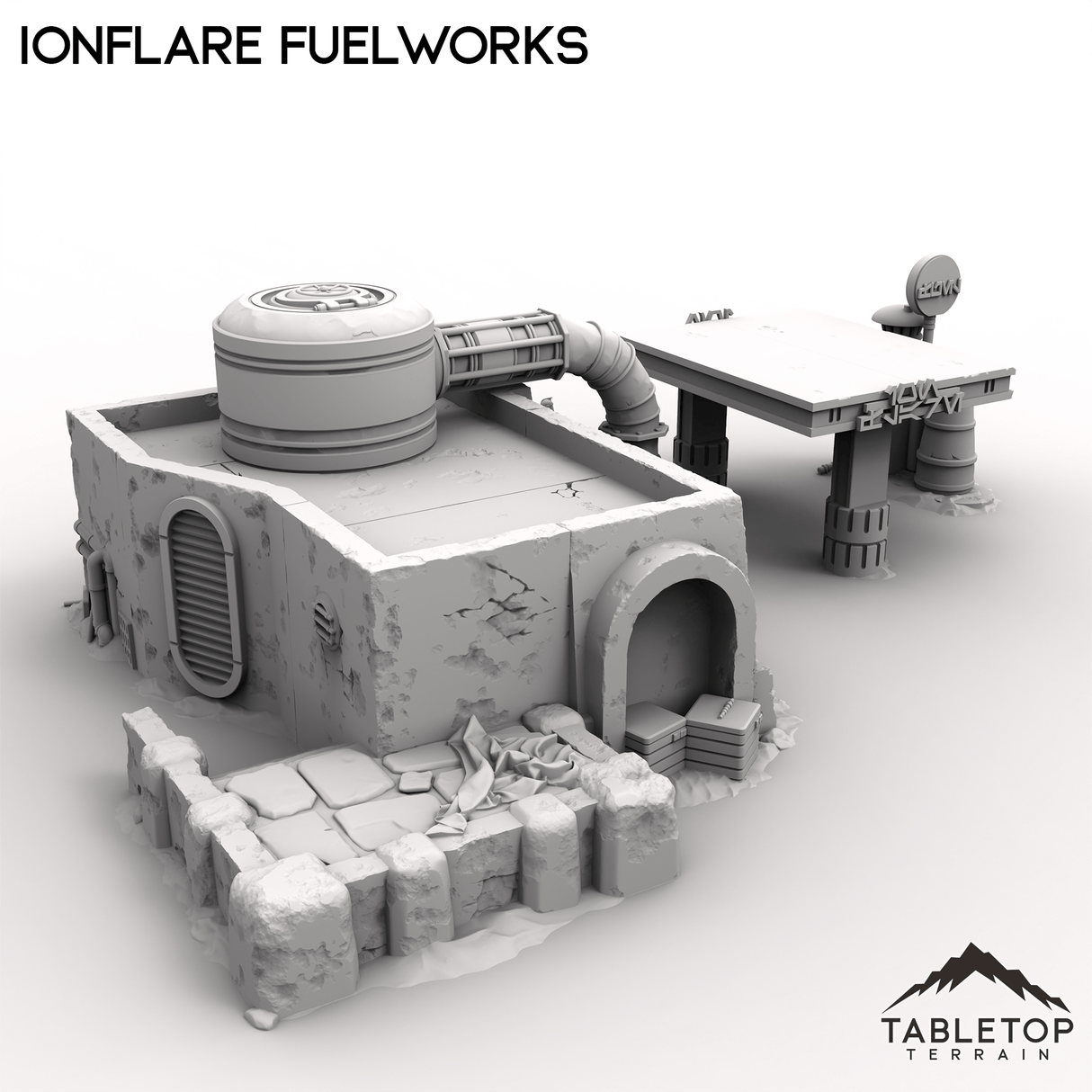 Tabletop Terrain Terrain 28/35mm Ionflare Fuelworks