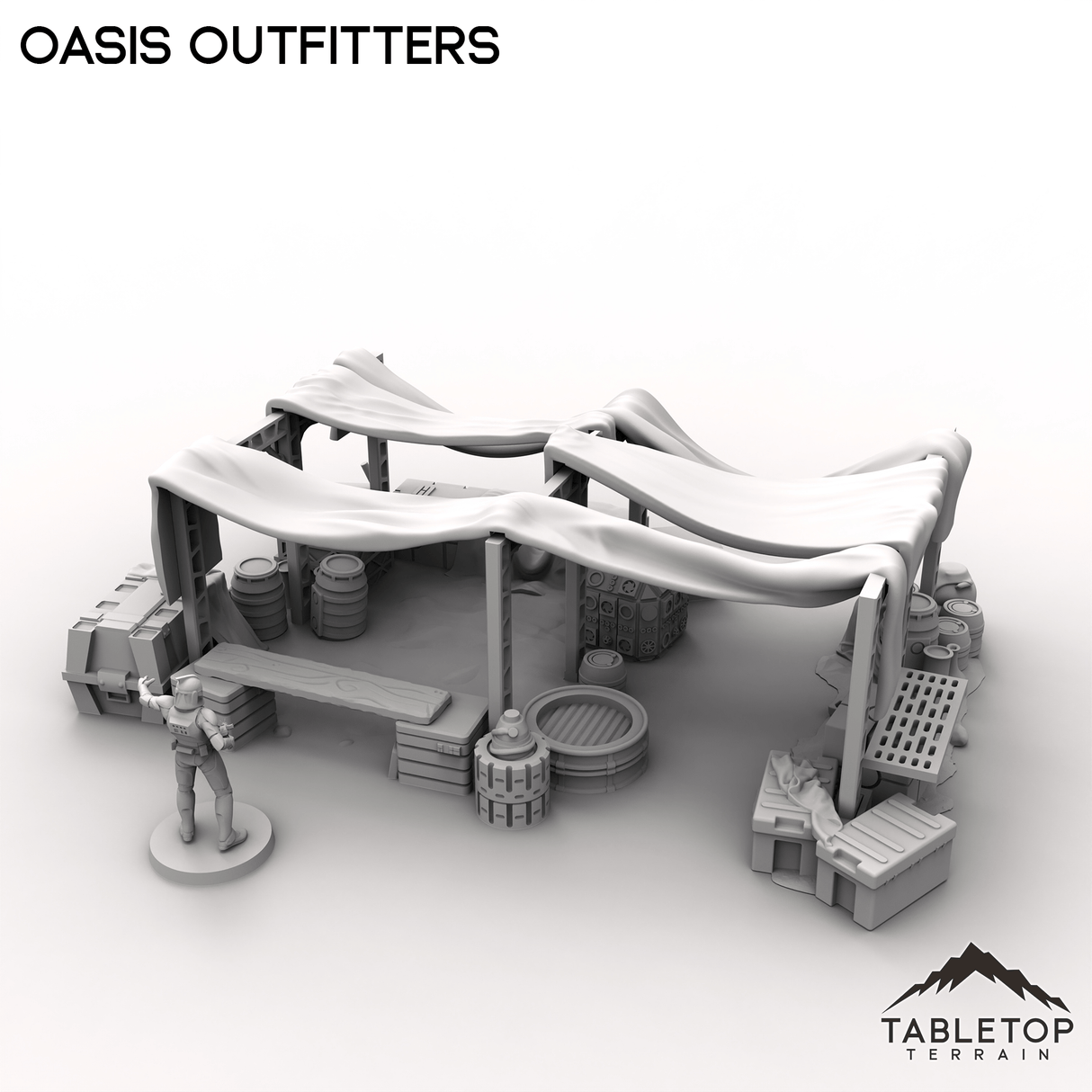 Tabletop Terrain Terrain 28/35mm Oasis Outfitters