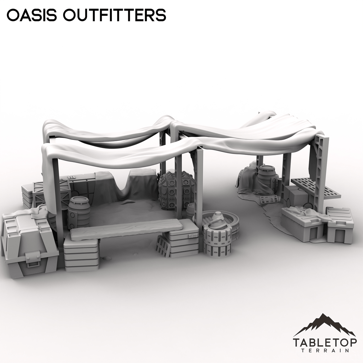 Tabletop Terrain Terrain 28/35mm Oasis Outfitters