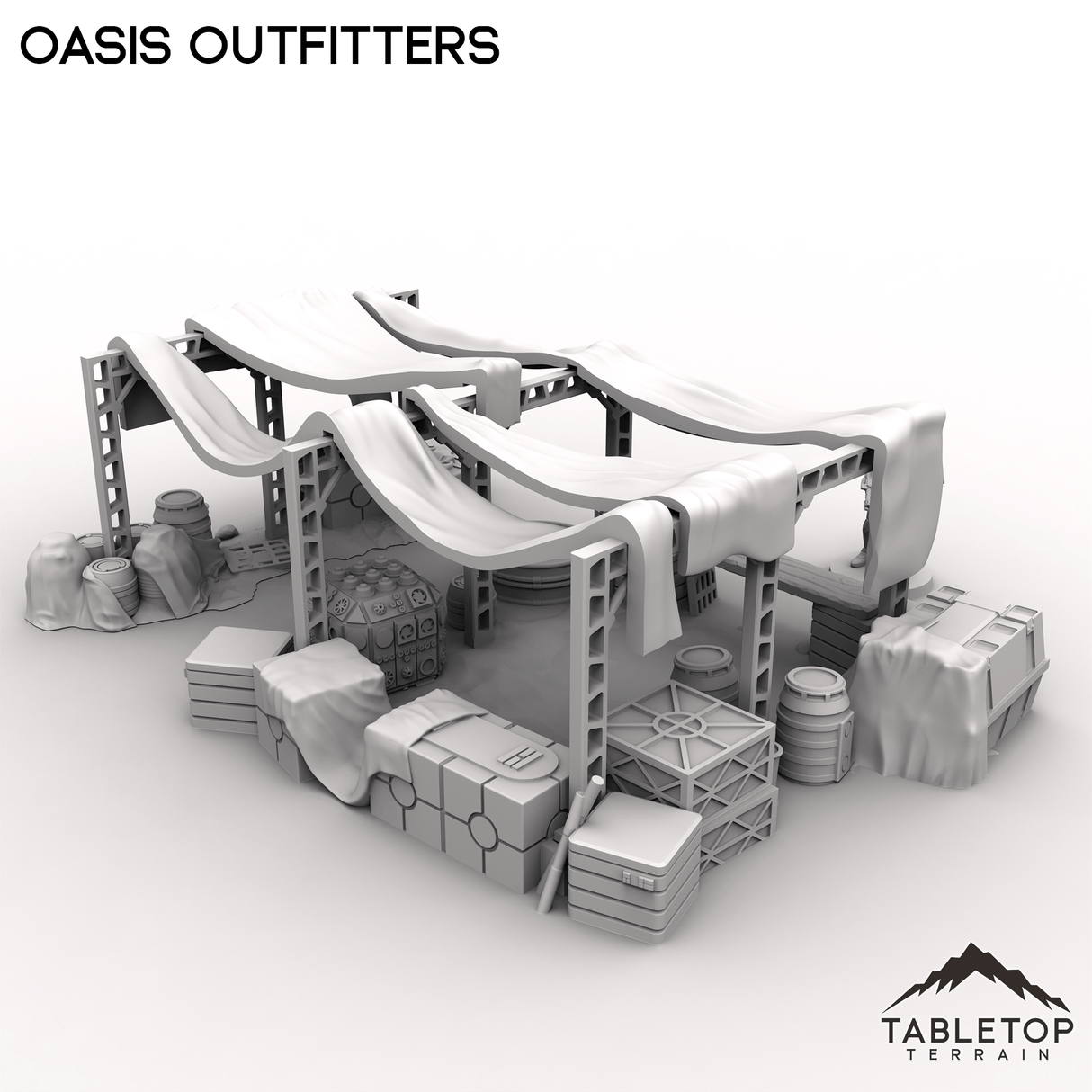 Tabletop Terrain Terrain 28/35mm Oasis Outfitters