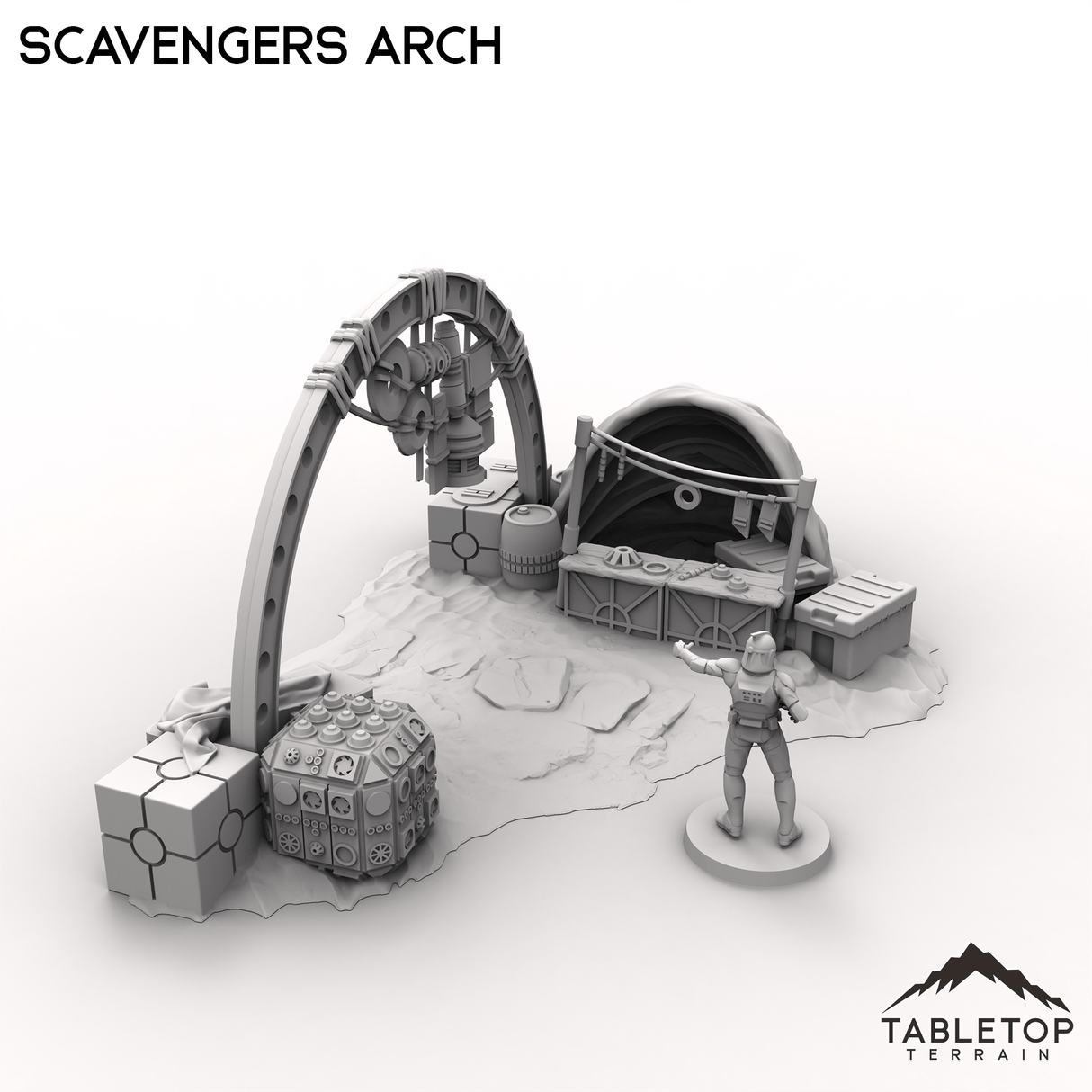 Tabletop Terrain Terrain 28/35mm Scavengers Arch