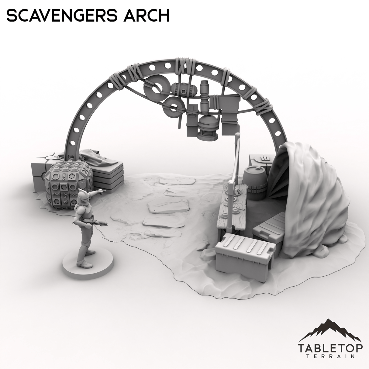 Tabletop Terrain Terrain 28/35mm Scavengers Arch