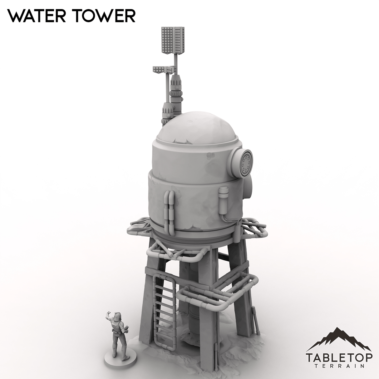 Tabletop Terrain Terrain 28/35mm Water Tower