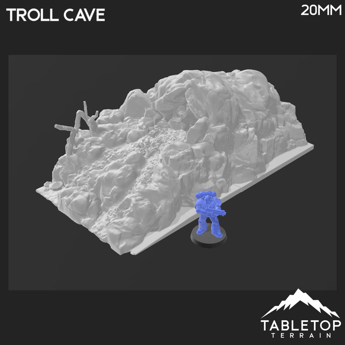 Tabletop Terrain Terrain 28mm B Stock - Troll Cave