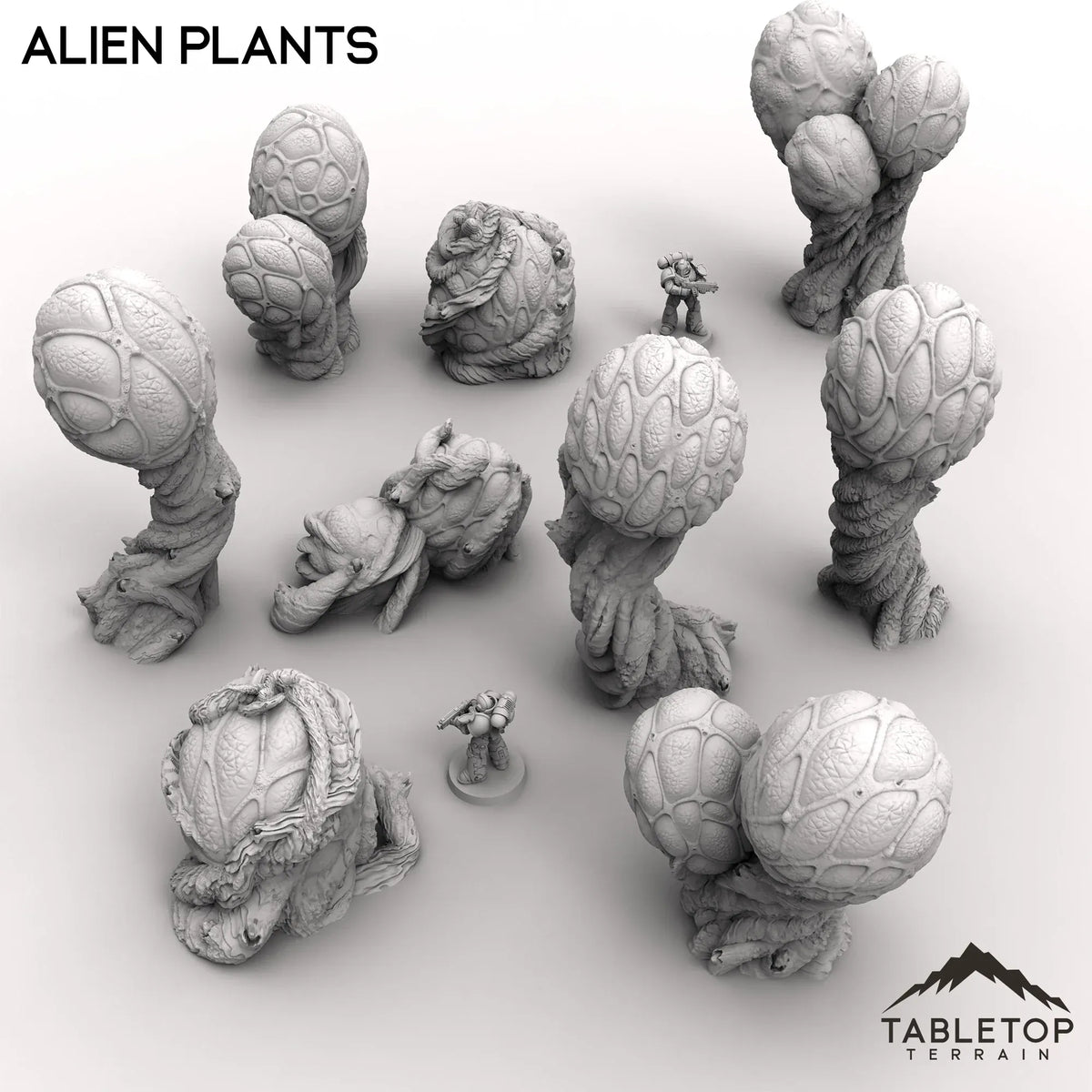 『Alien Plants』 tabletop-terrain-terrain-32mm-