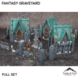 Tabletop Terrain Terrain 32mm / Full Set Fantasy Graveyard