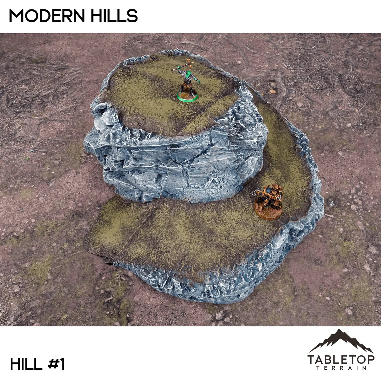 Tabletop Terrain Terrain 32mm / Hills 1 Modern Hills