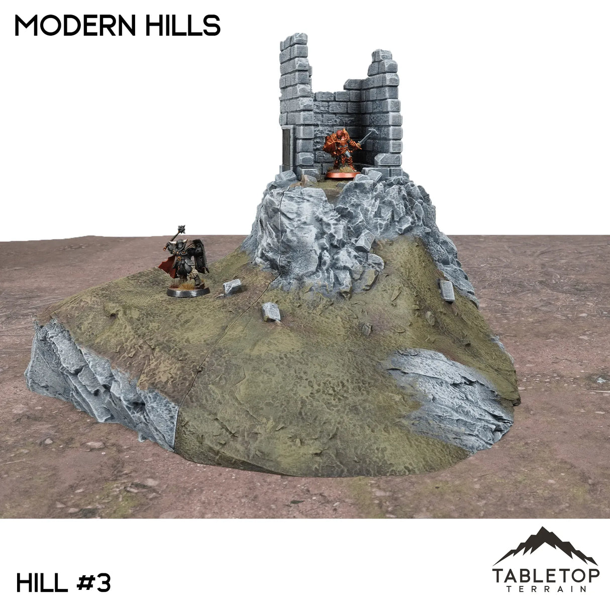 Tabletop Terrain Terrain 32mm / Hills 3 Modern Hills