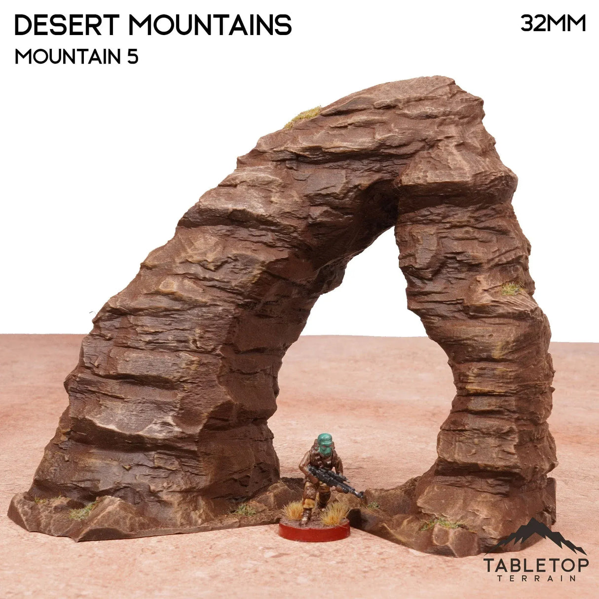 Tabletop Terrain Terrain 32mm / Mountain 5 Desert Mountains