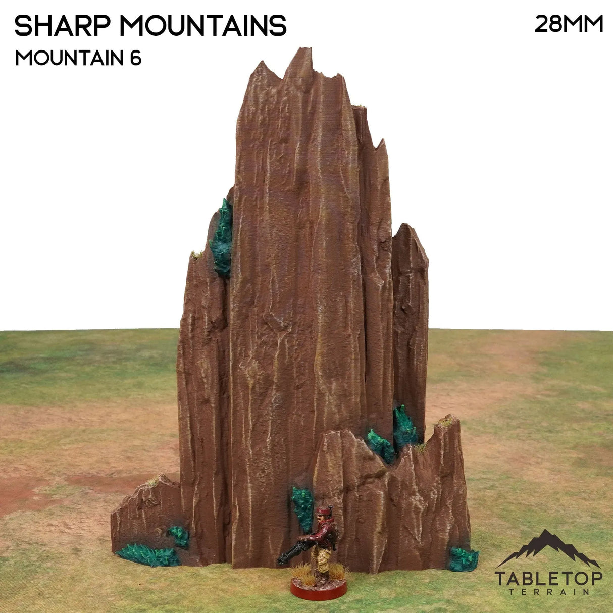 Tabletop Terrain Terrain 32mm / Mountain 6 Sharp Mountains