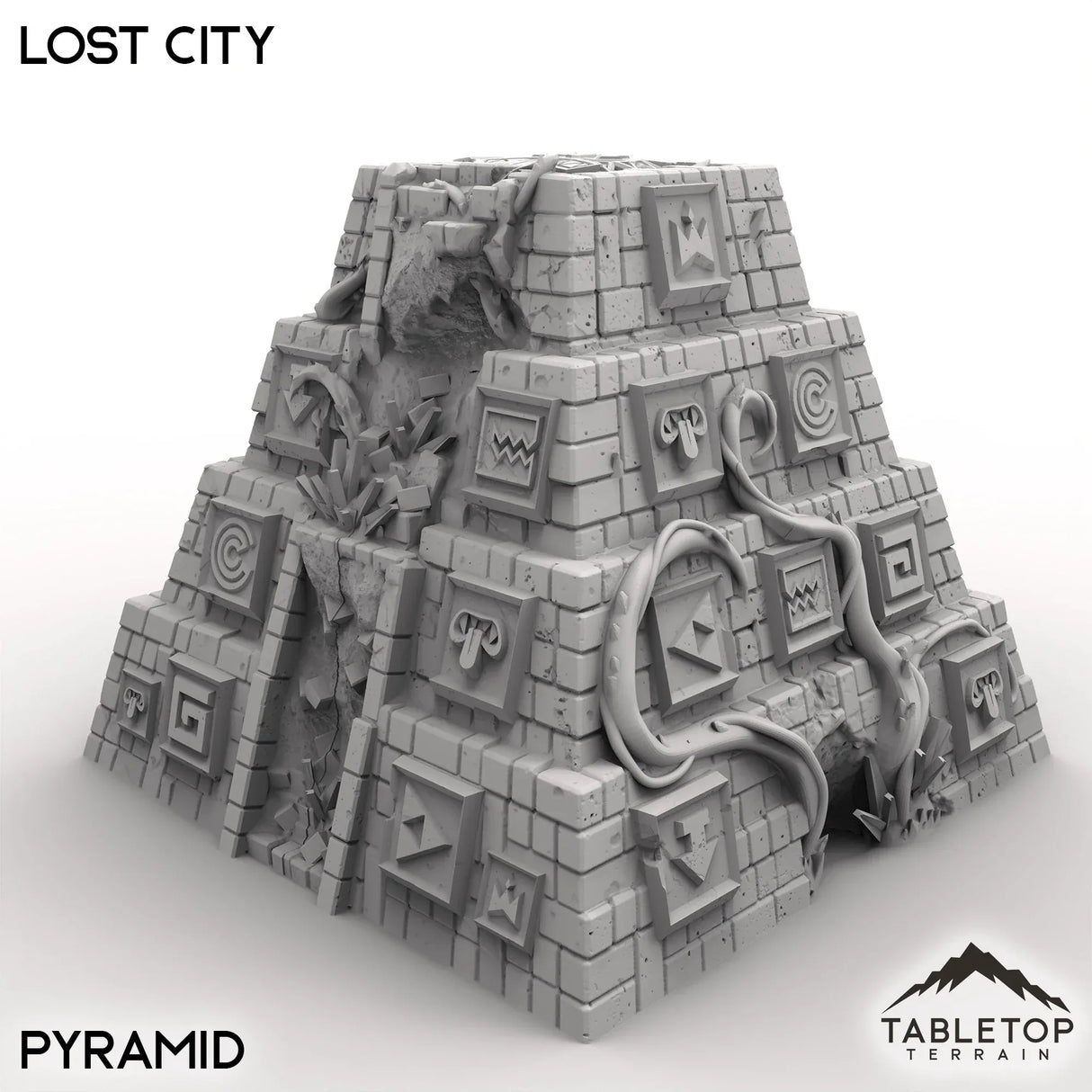 Tabletop Terrain Terrain 32mm / Pyramid Lost City