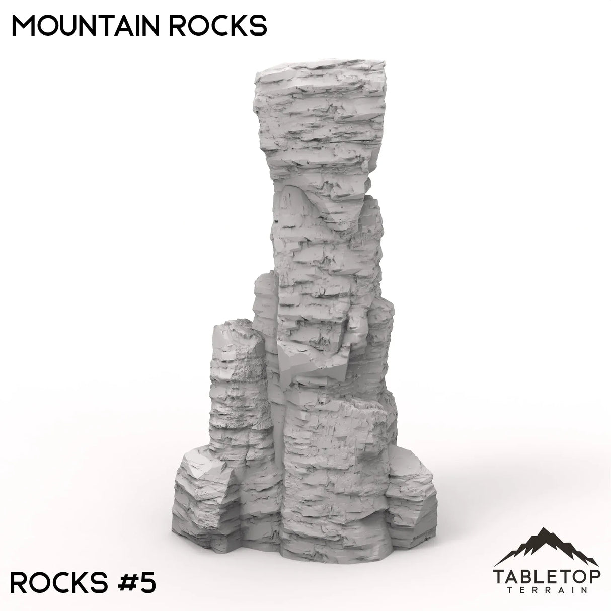 Tabletop Terrain Terrain 32mm / Rocks 5 Mountain Rocks