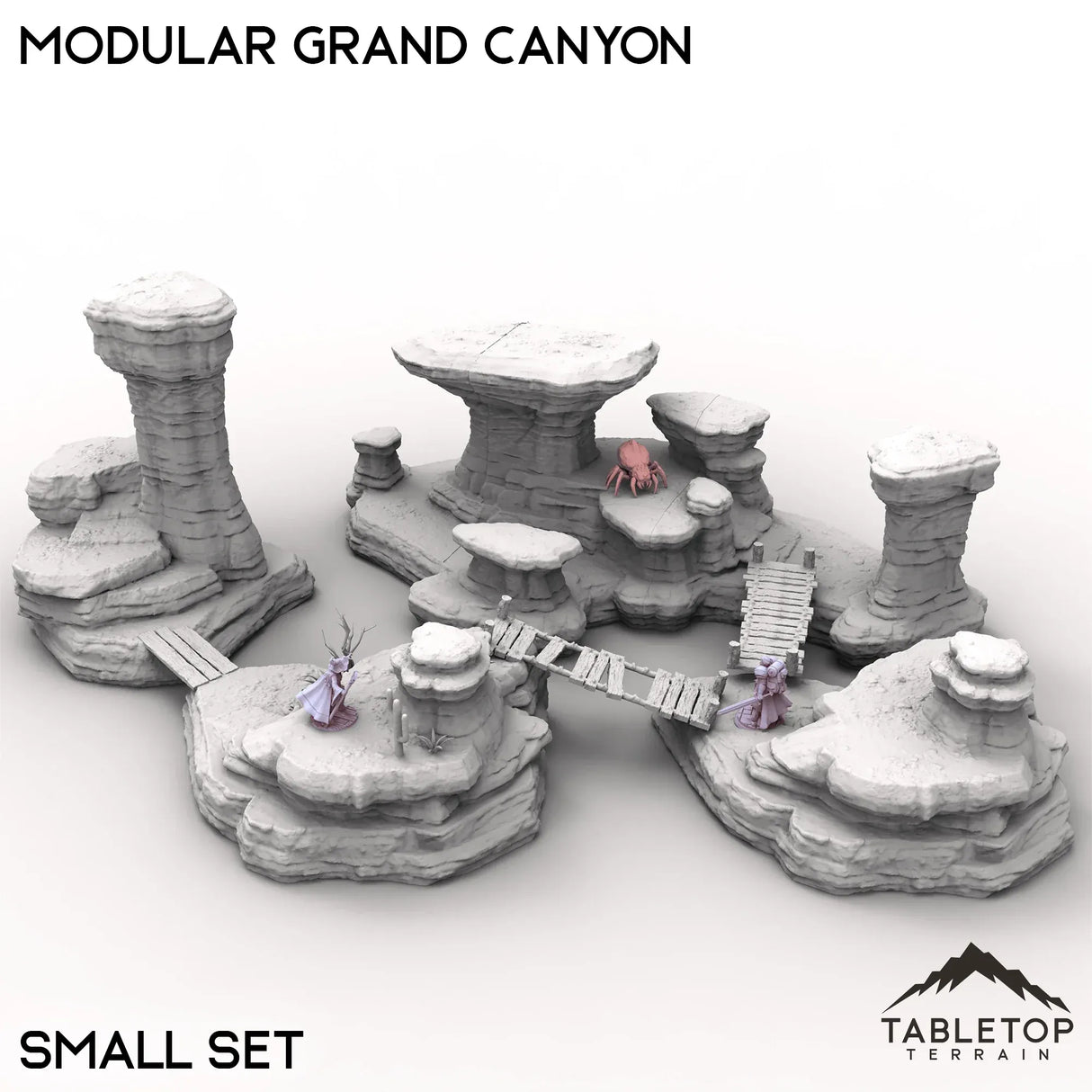 Tabletop Terrain Terrain 32mm / Small Modular Grand Canyon
