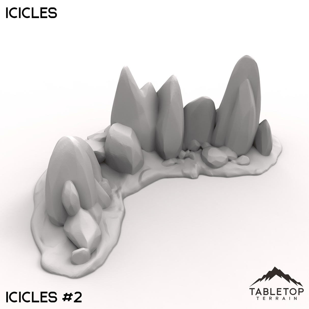 Tabletop Terrain Terrain 40mm / Icicles 2 Icicles