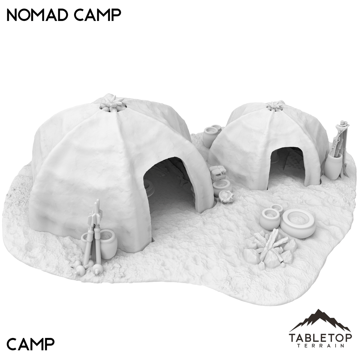 Tabletop Terrain Terrain 40mm / Nomad Camp Nomad Camp